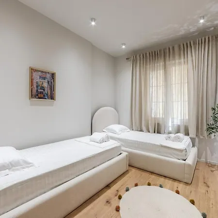 公寓 The Homey Flat Stylish 2br By Pikhost 地拉那